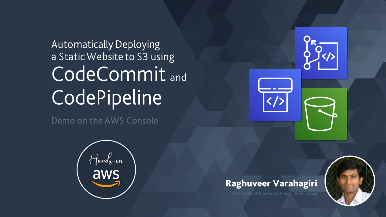 DevOps CI/CD on AWS: CodePipeline to Automatically Deploy changes to Static Website on S3